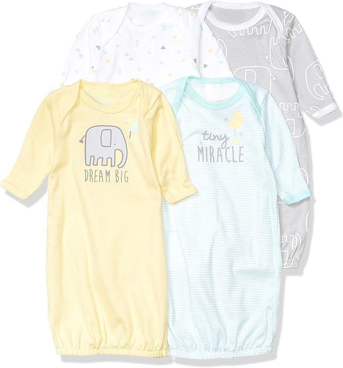 Cotton Baby Sleeper Gowns