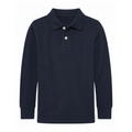Boys Long Sleeve Pique Polo
