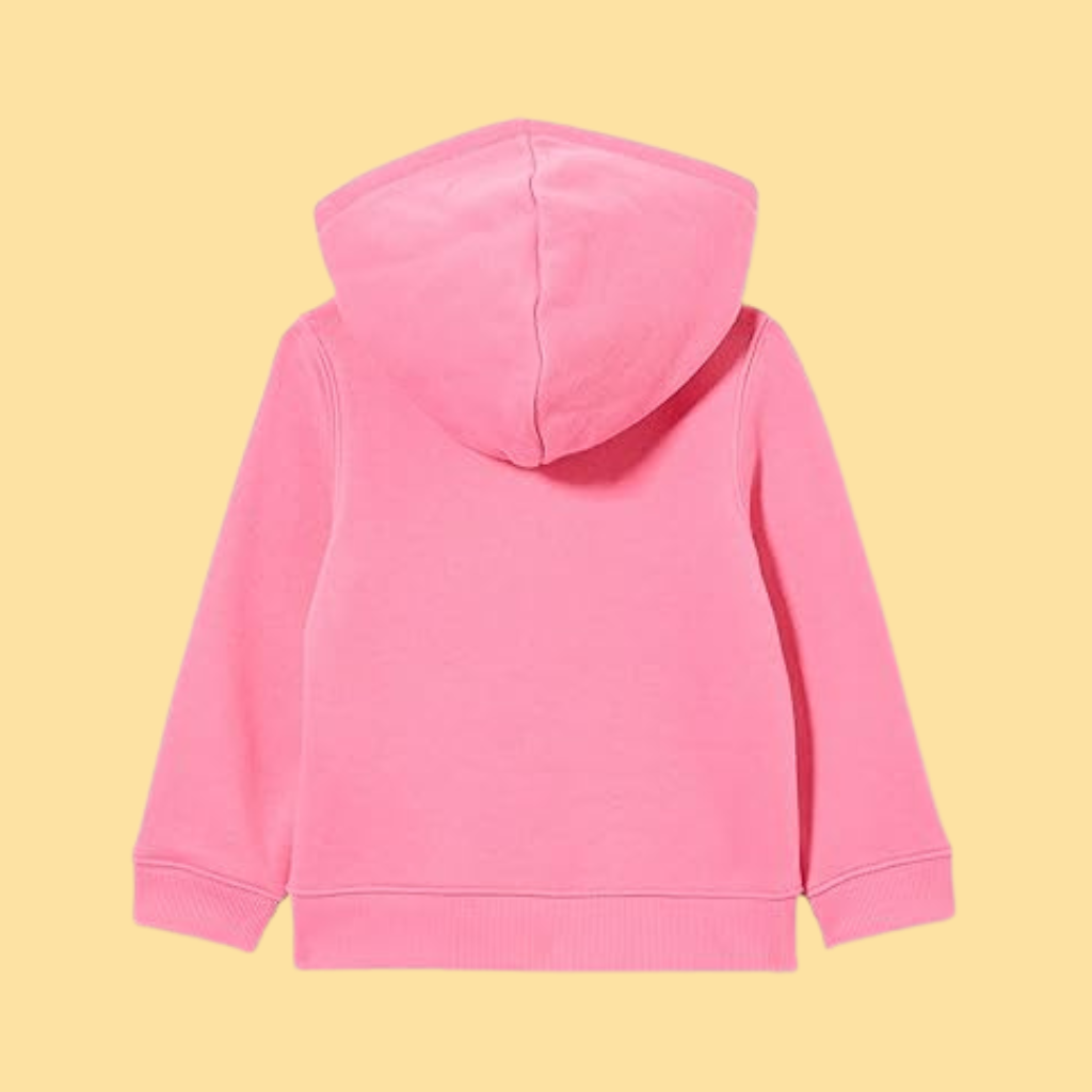 Girls And Toddlers Fleece Zip Up Hoodie Sweatshirt