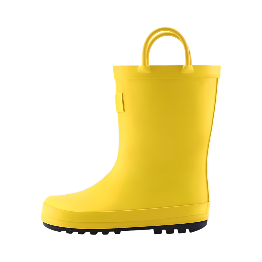 Girls Boys And Toddlers Waterproof Rubber Kids Rain Boots