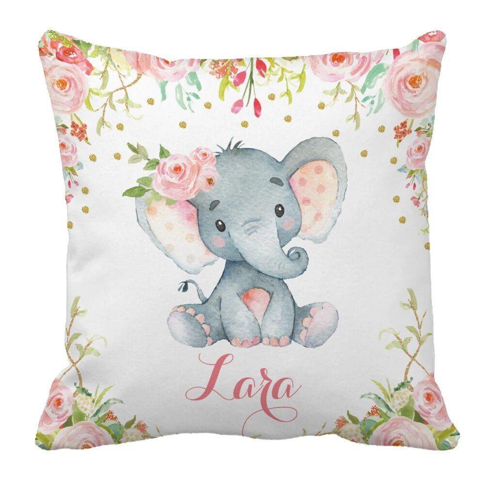 Boho Baby Elephant Bedding