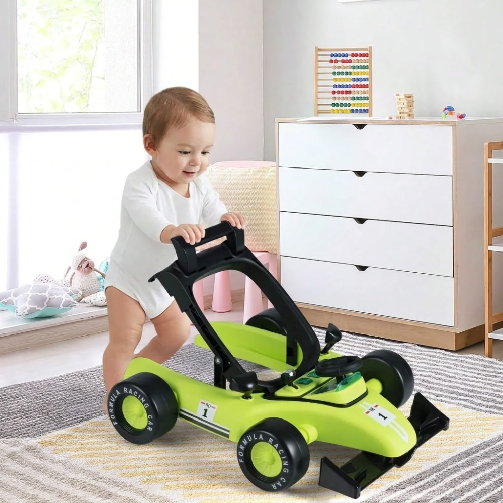 4 In 1 Foldable Adjustable Baby Activity Walker