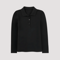 Girls Long Sleeve Pique Polo