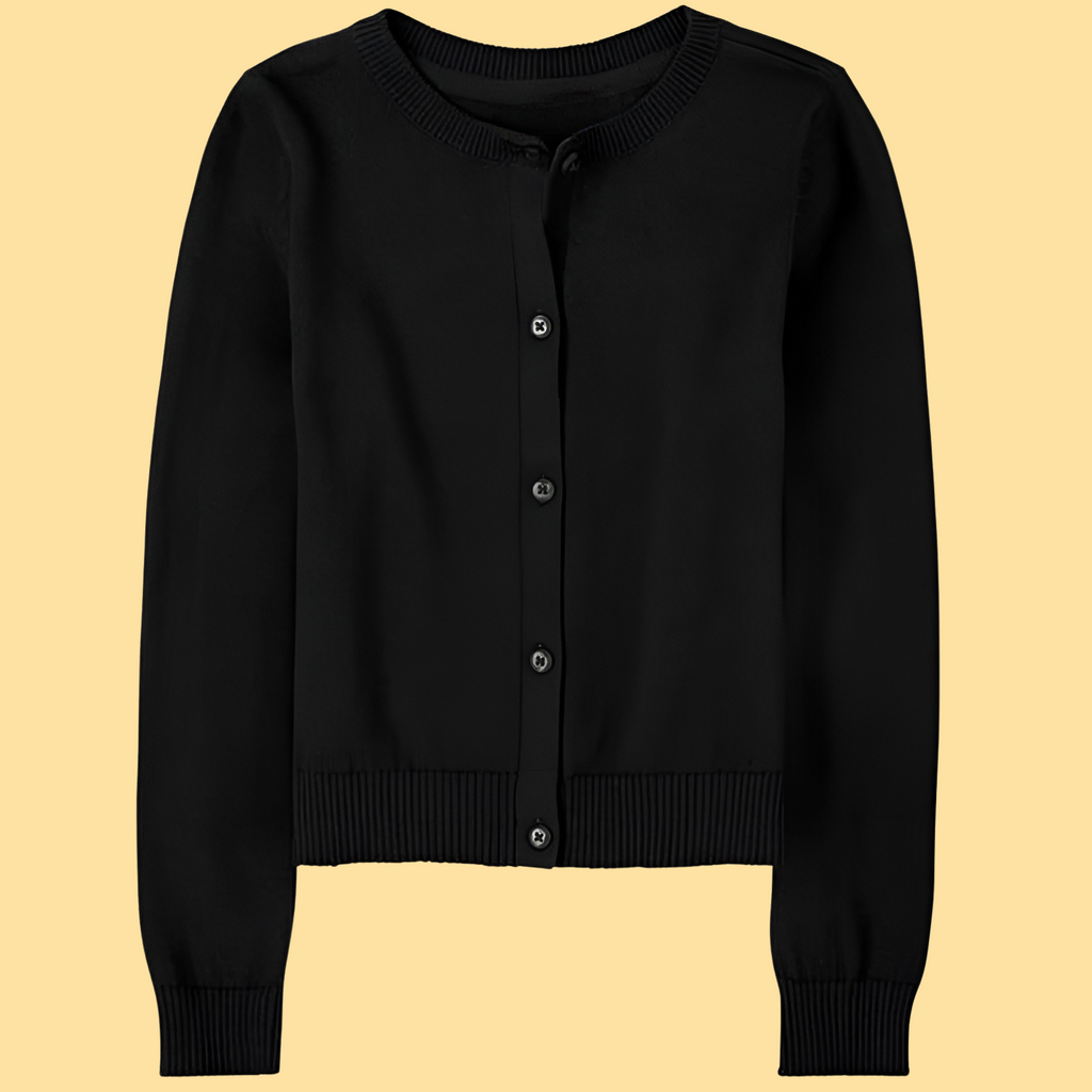 Girls Basic Cardigan