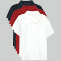 Pack Of 6 Baby And Toddler Boys Short Sleeve Polo Shirt