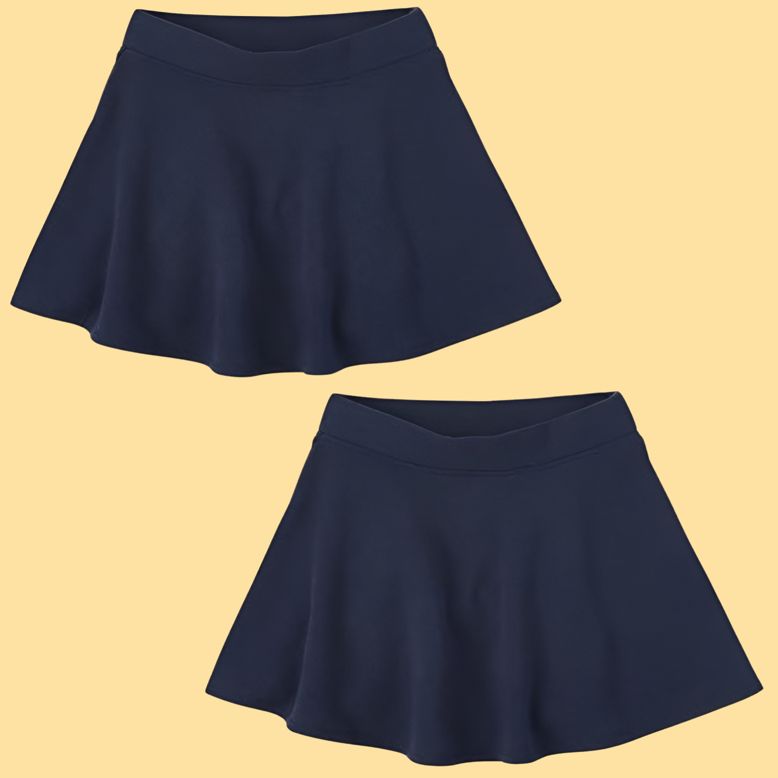 Active French Terry Skirt Pack Of 2