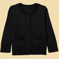 Girls And Toddlers Uniform Slim Fit Cardigan Sweater