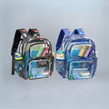 Kids 2 Pack Clear Backpack