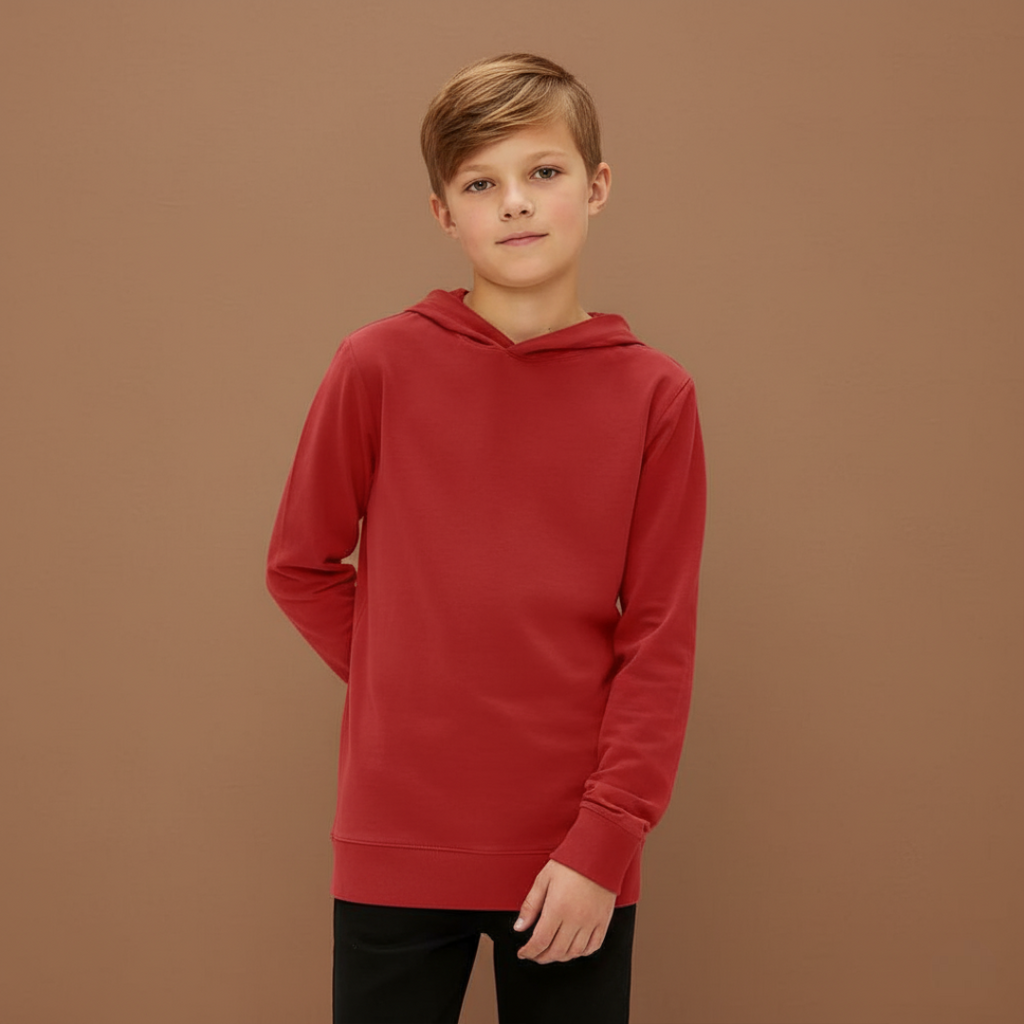 Boys Long Sleeve Hooded Sweatshirt