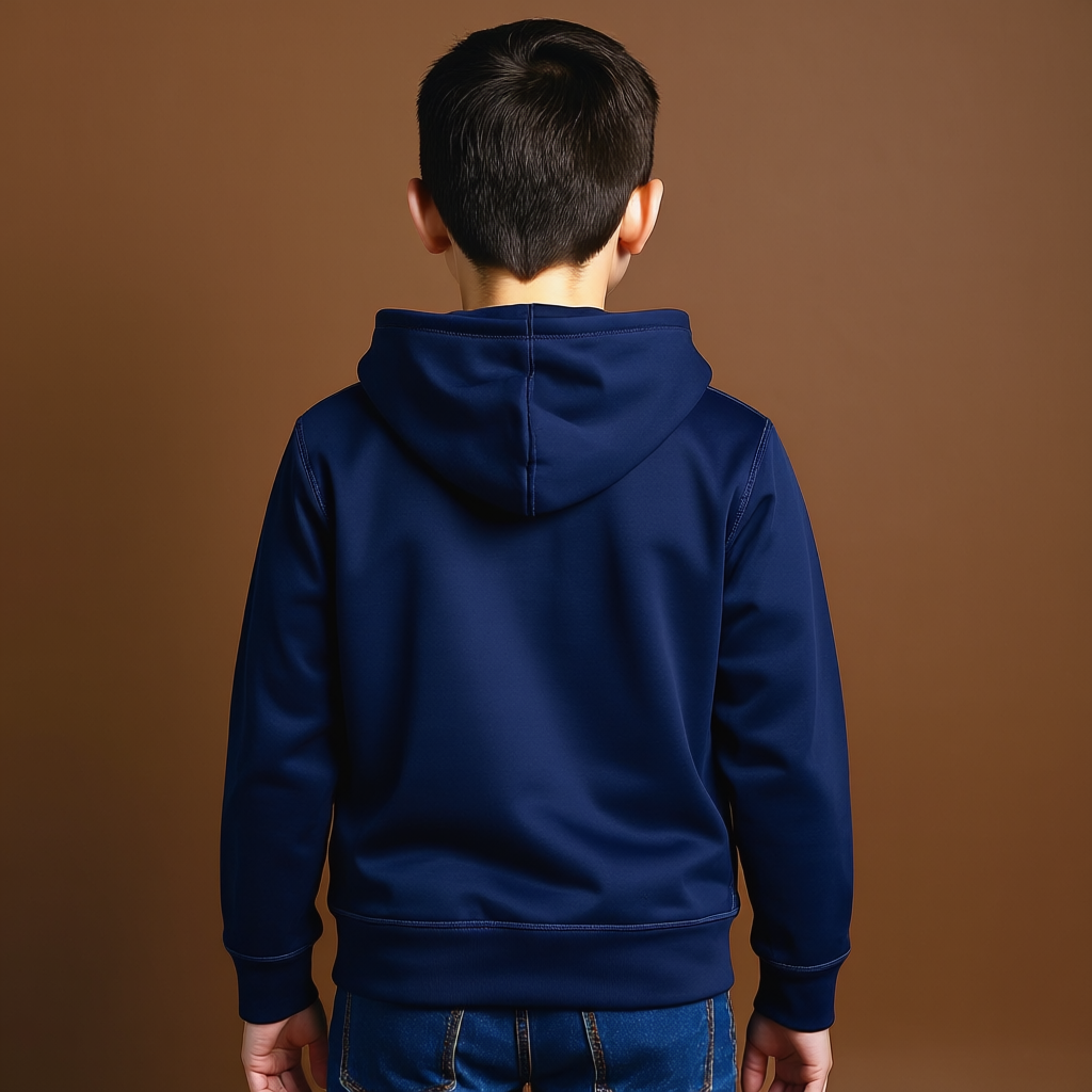 Boys Full Zip Hooded Sweatshirt