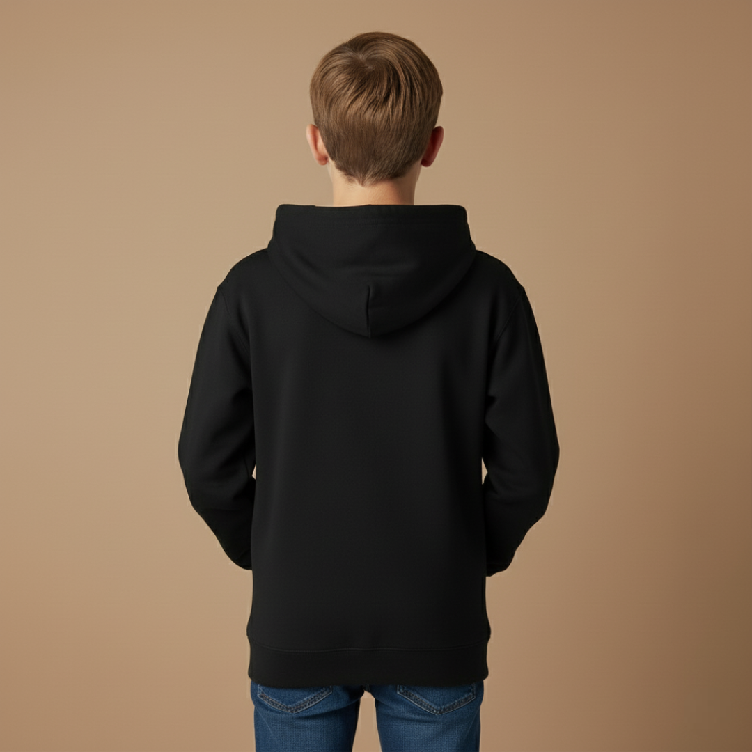 Boys Long Sleeve Fleece Hooded Sweatshirt