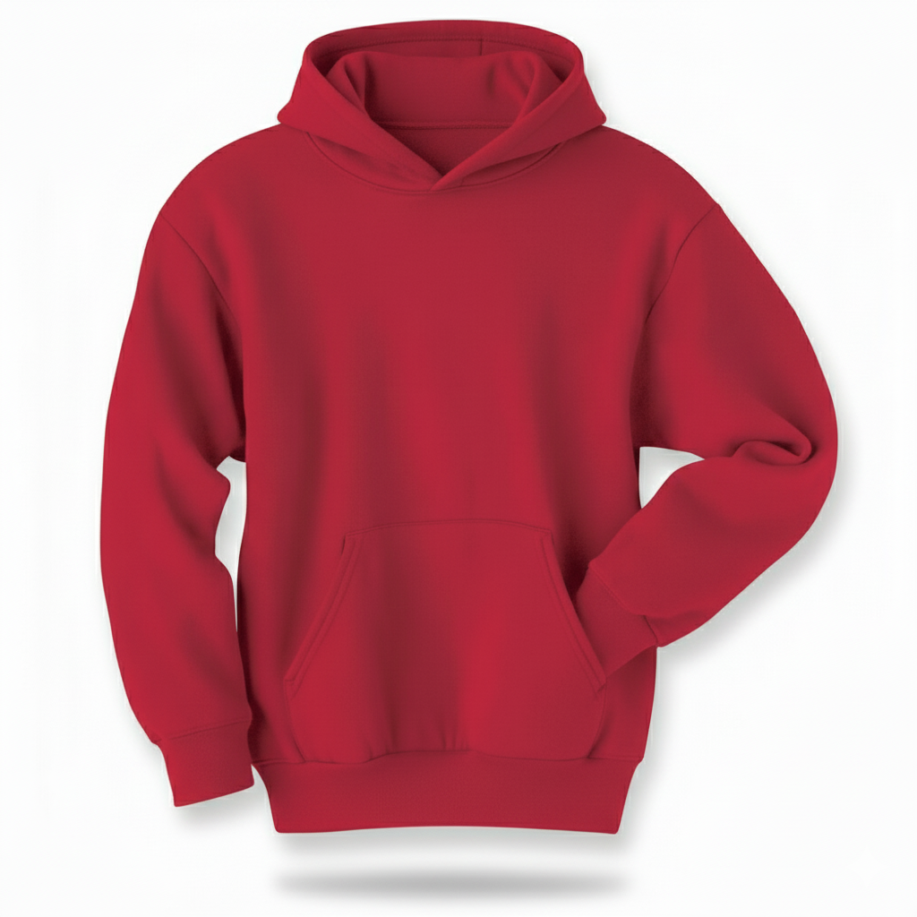 Boys Long Sleeve Fleece Hooded Sweatshirt