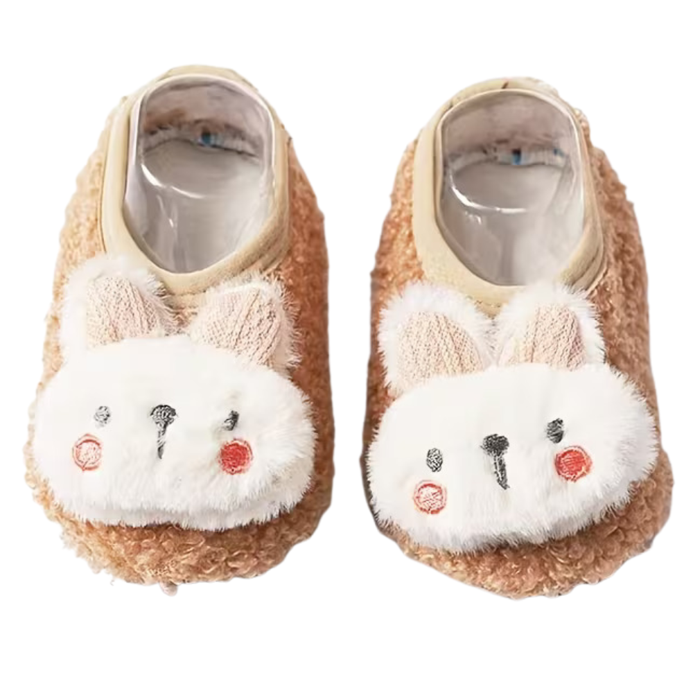 Kids Non Slip Rabbit Design Winter Shoes