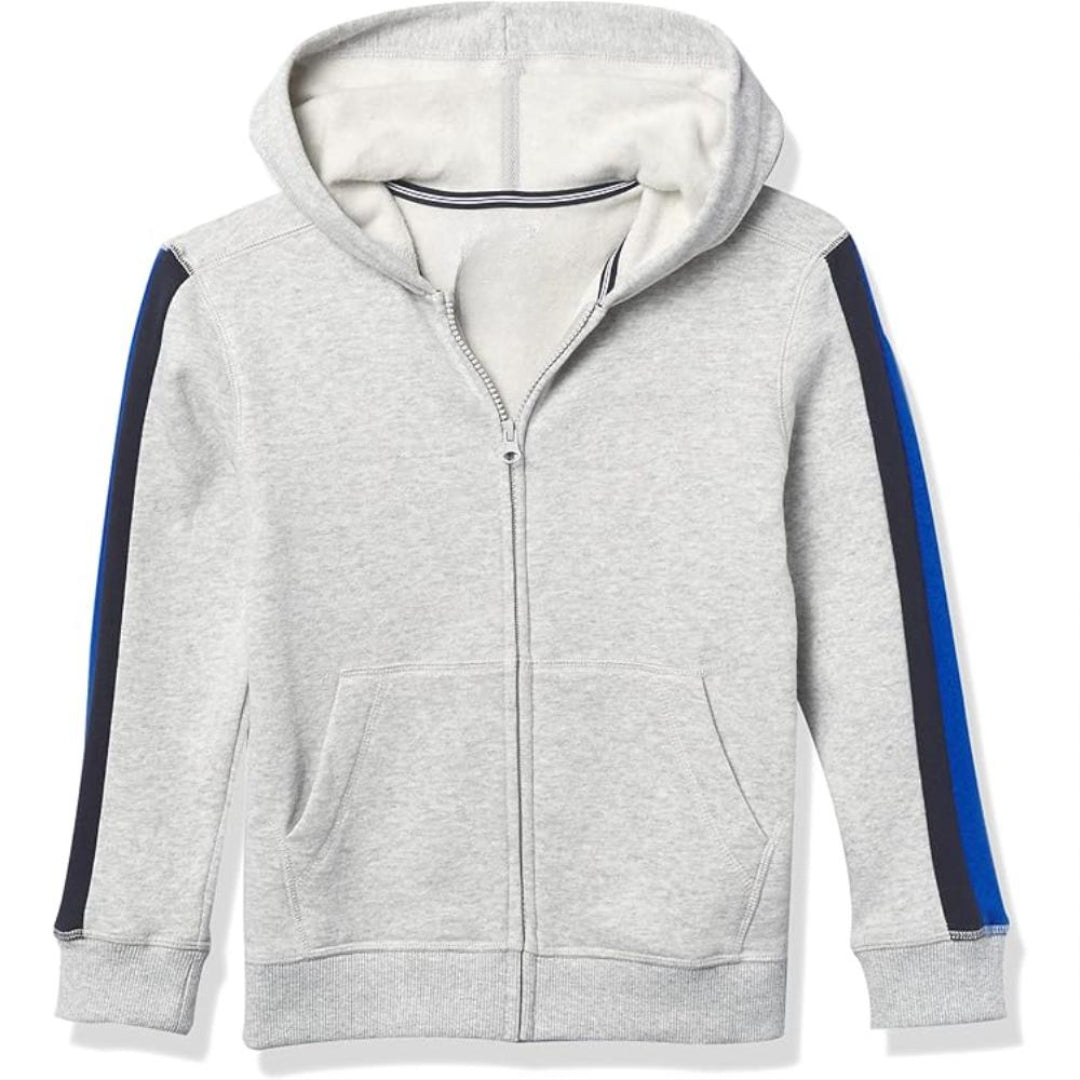 Boys Full Zip Up Hoodie Jacket