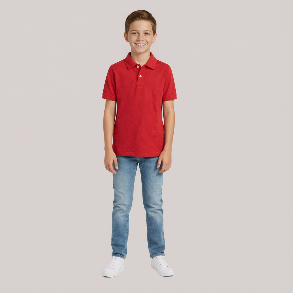 Baby And Toddler Boys Short Sleeve Polo Shirt