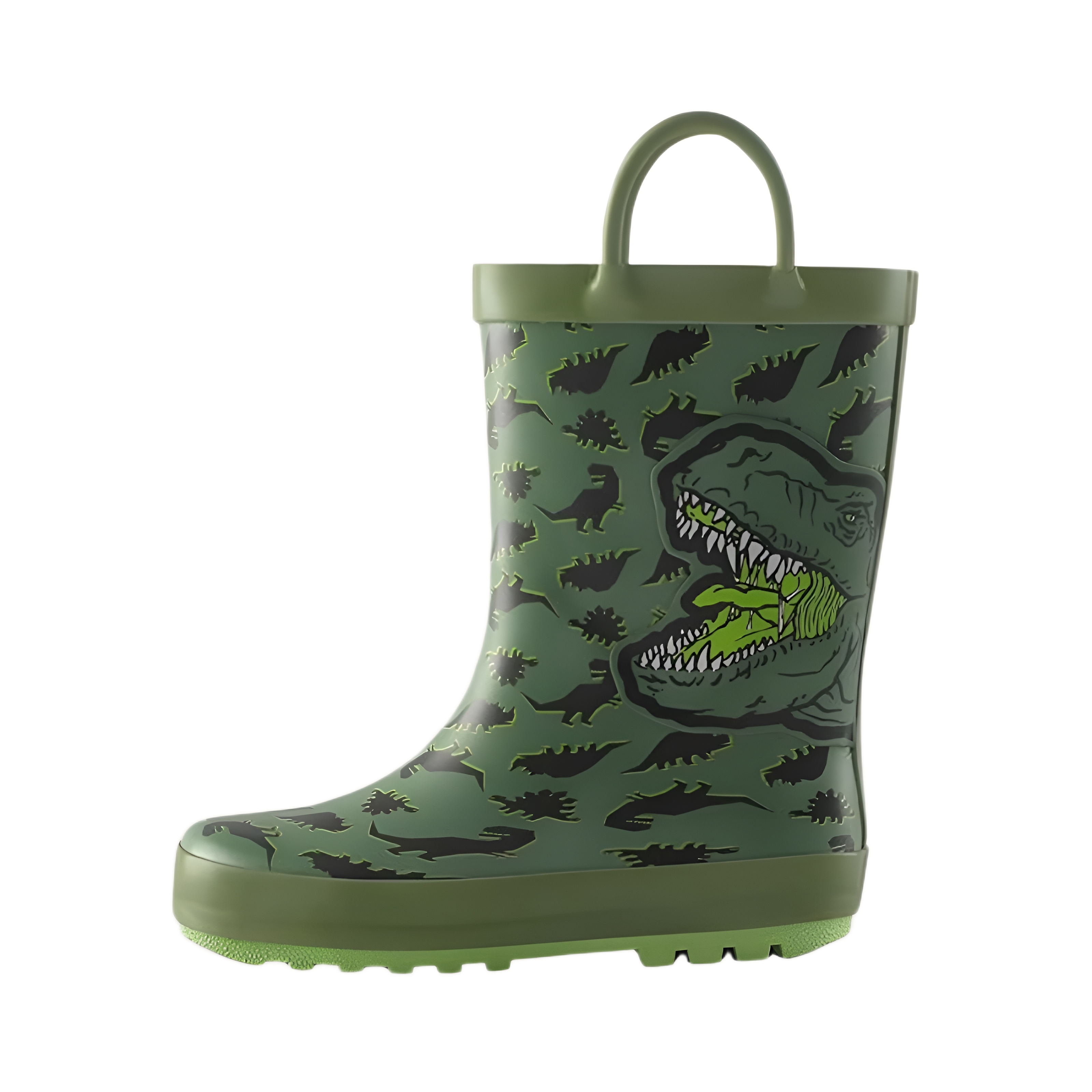 Girls Boys And Toddlers Waterproof Rubber Kids Rain Boots