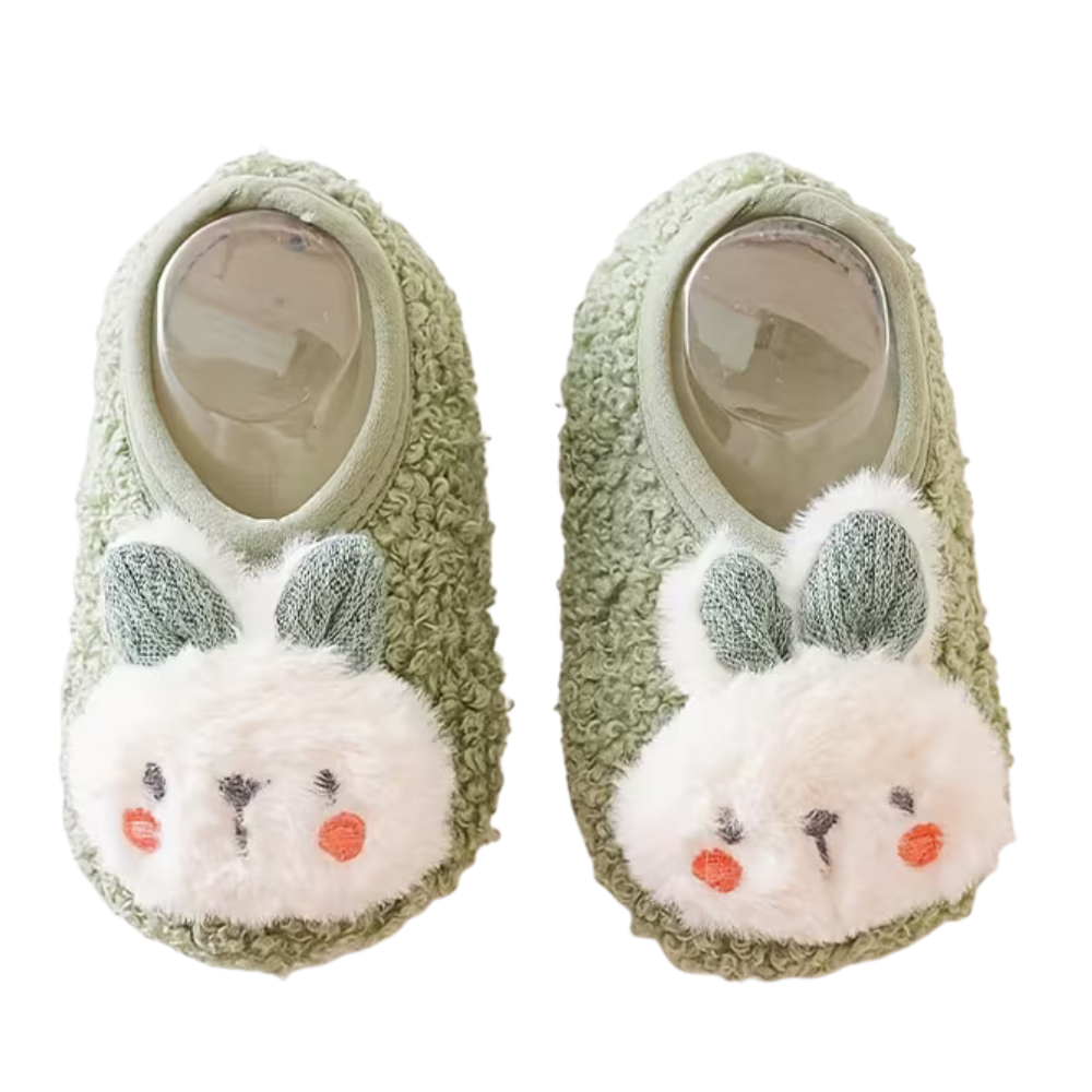 Kids Non Slip Rabbit Design Winter Shoes