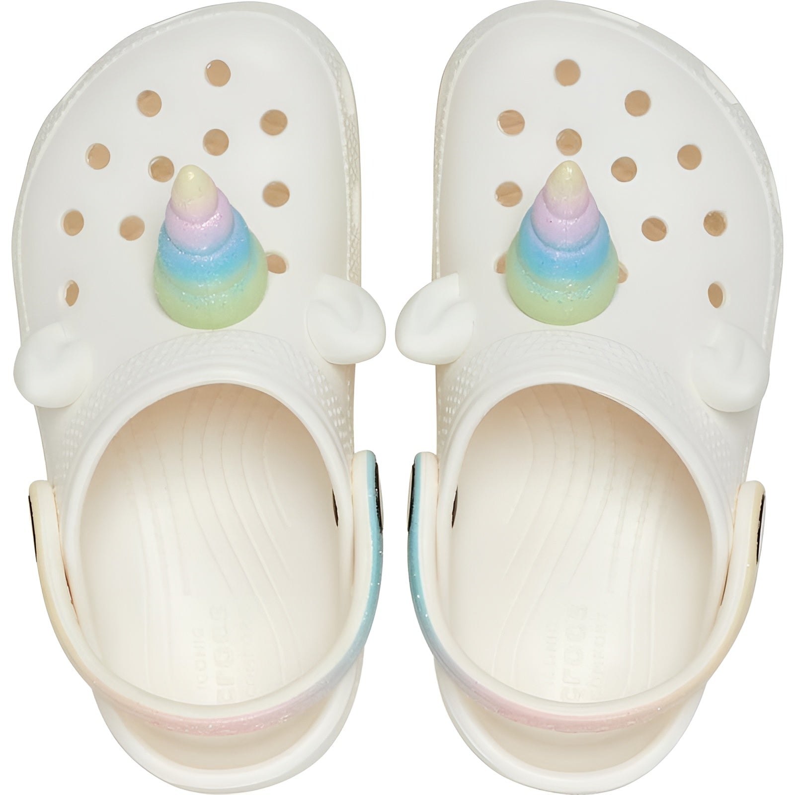 Kids Lightweight Slip On Clogs With Unicorn Design