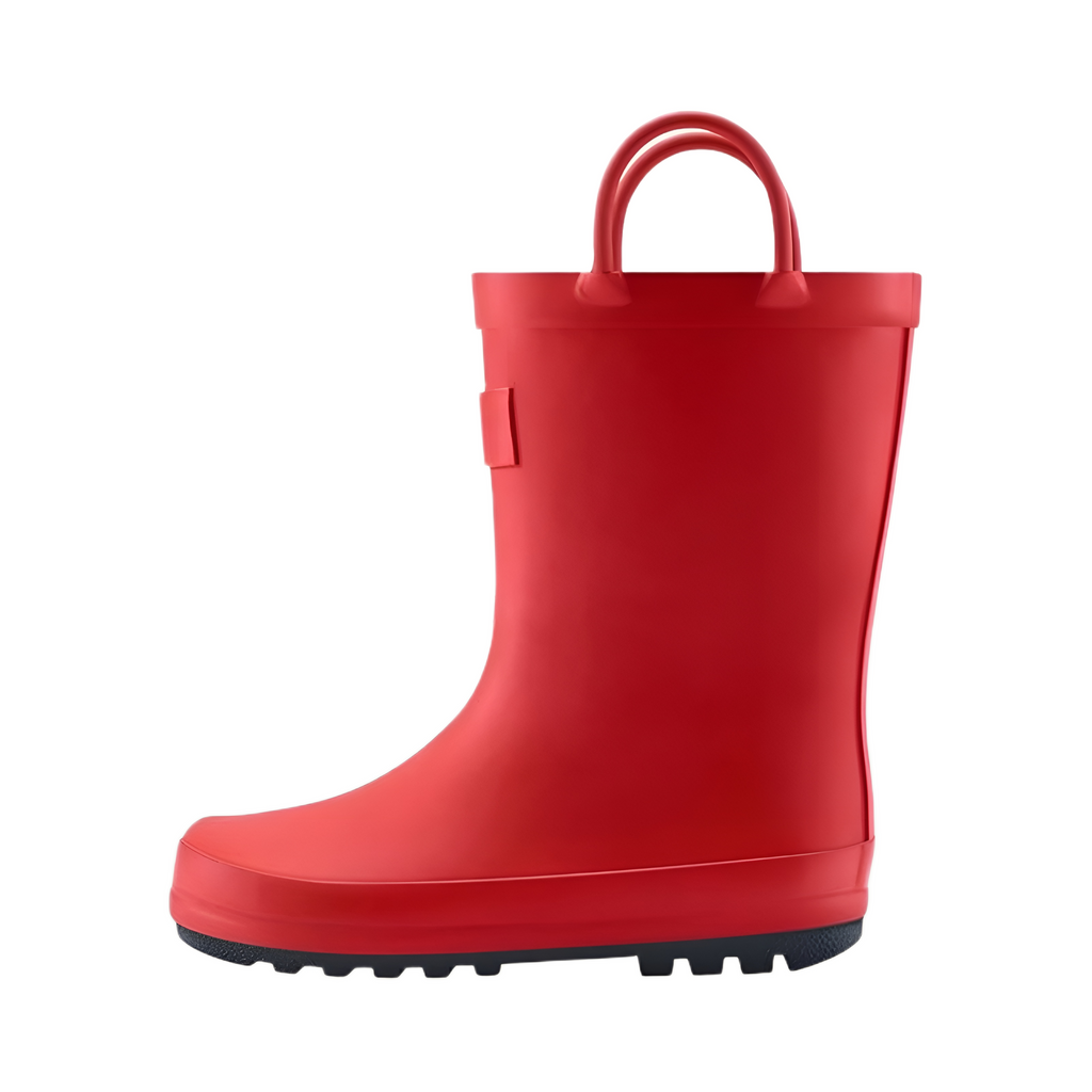 Girls Boys And Toddlers Waterproof Rubber Kids Rain Boots