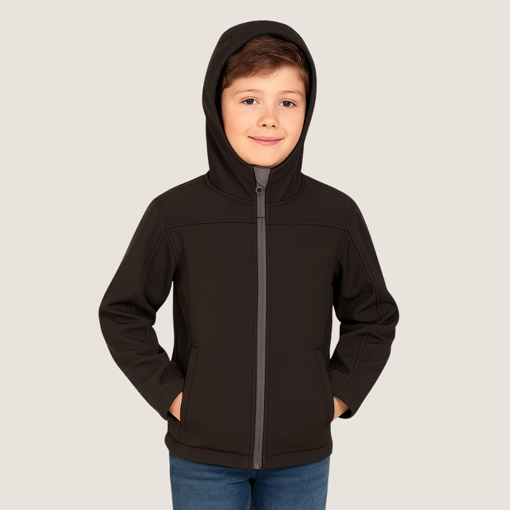 Exodus Kids Softshell Jacket With Hood