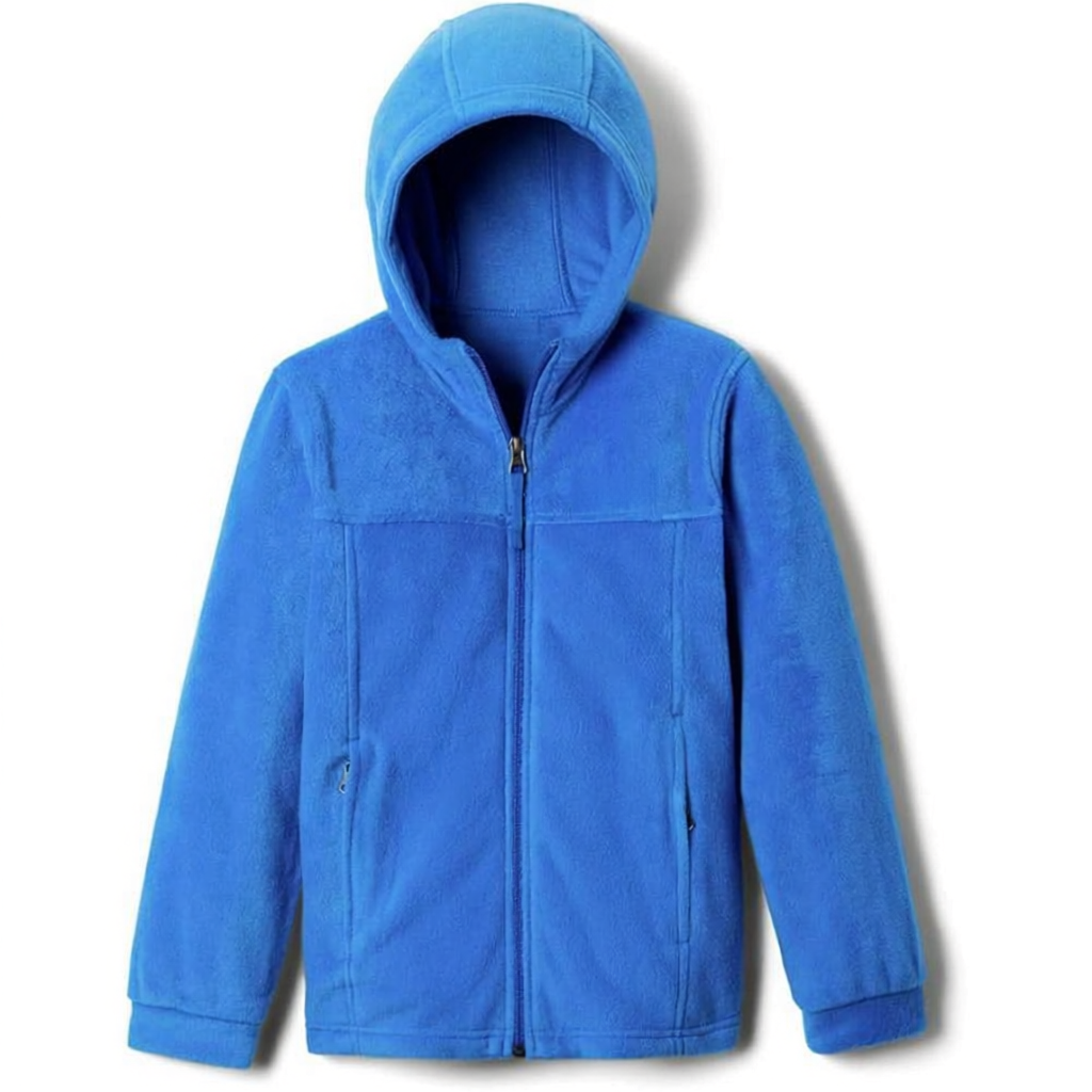 Kids Warm Fleece Hooded Jacket