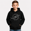 Miami Dolphins Football Themed Graphic Kids Hoodie