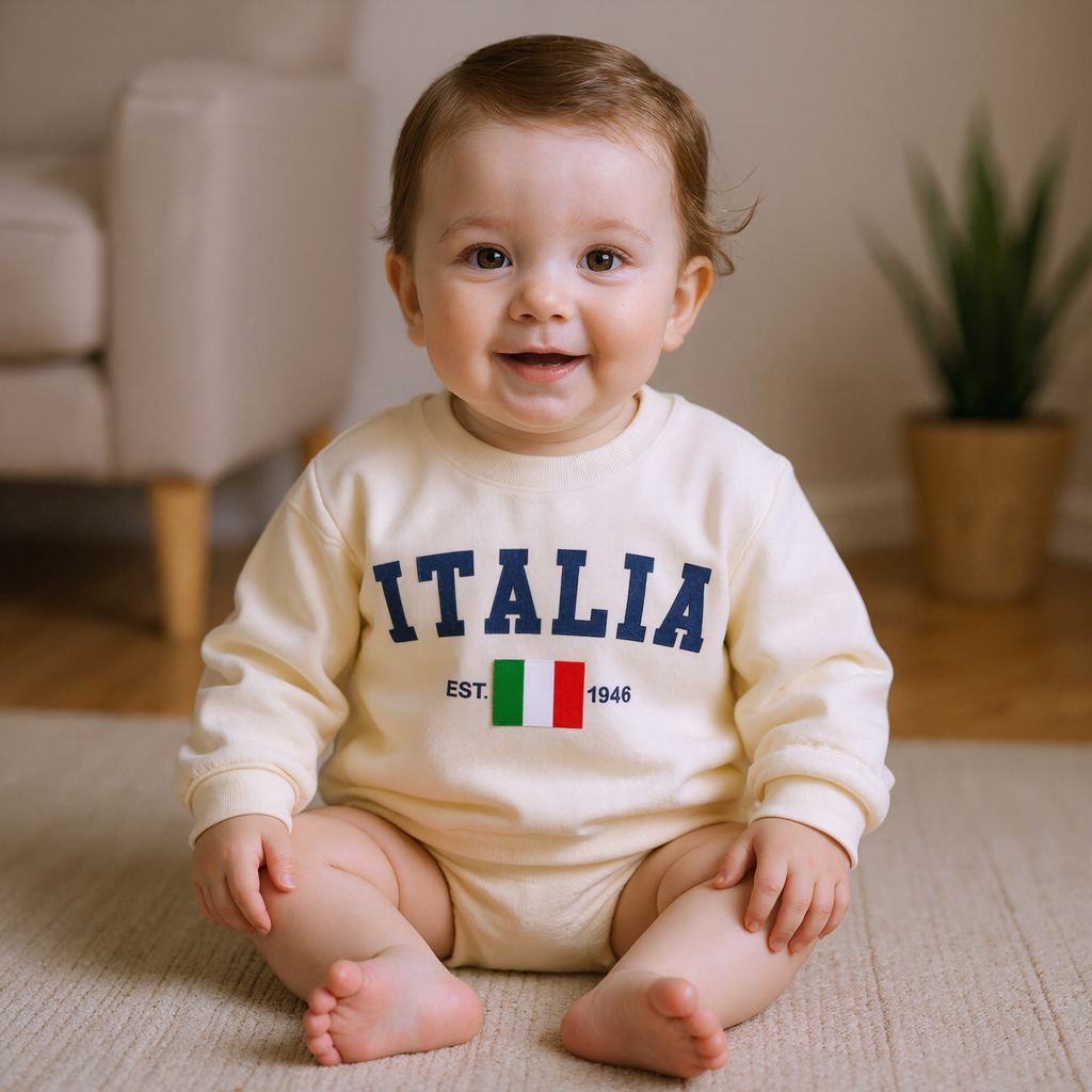 Italia Est 1946 Printed Toddler Sweatshirt