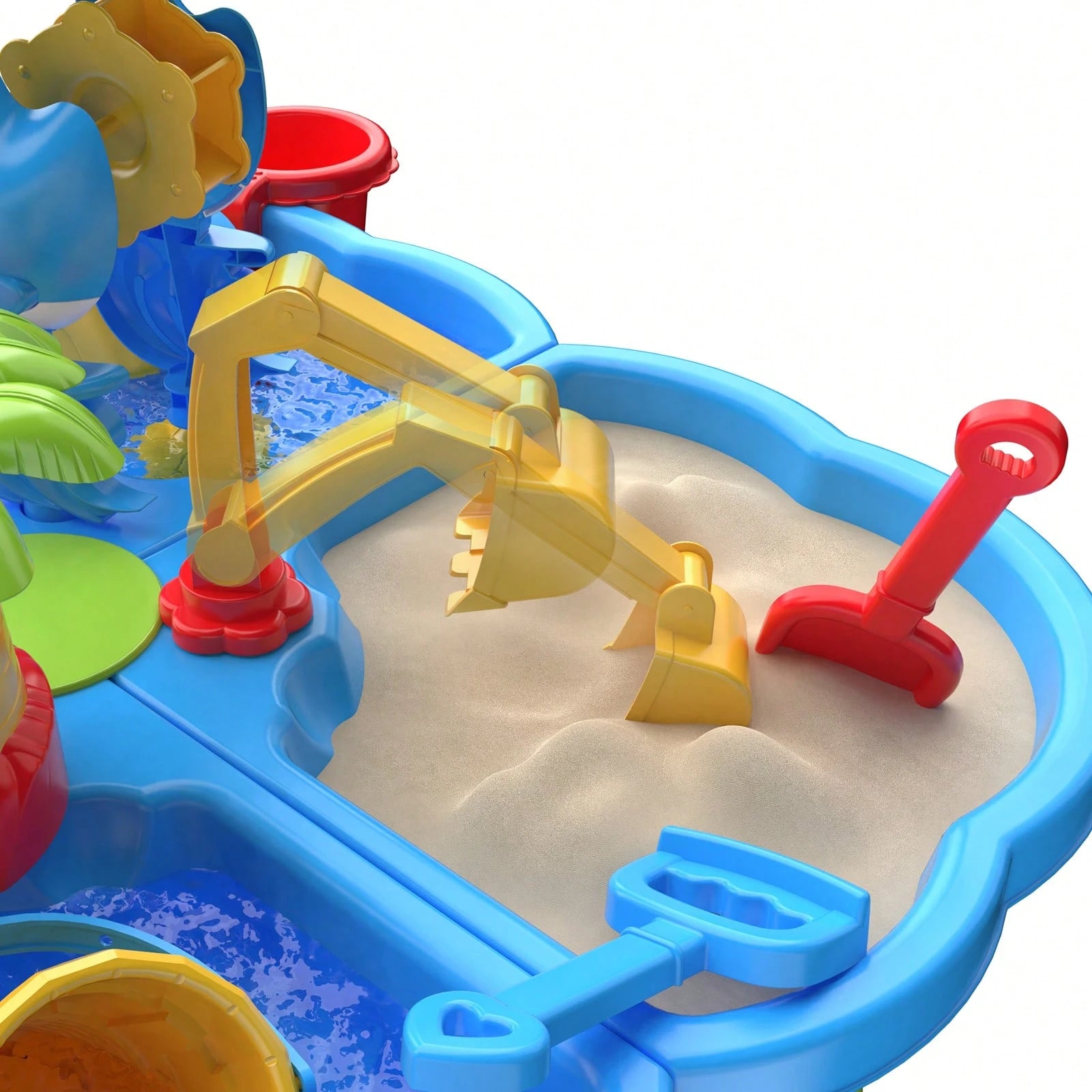 Sand And Water Table With Tools For Water Activity