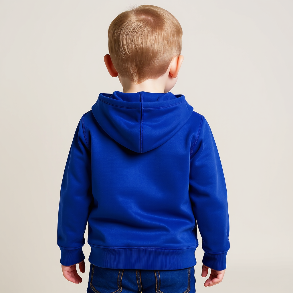 Boys Full Zip Up Hoodie Jacket