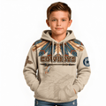 Cowboys Printed With 3D Graphic Design Kids Hoodie