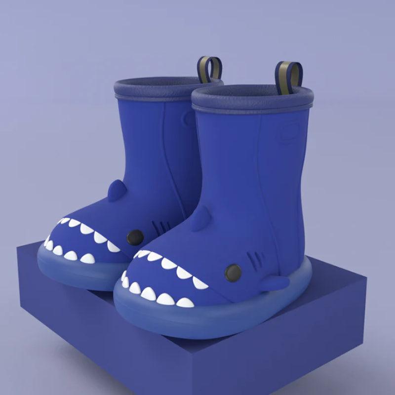 Shark Themed Rain Boots Fun and Functional Footwear