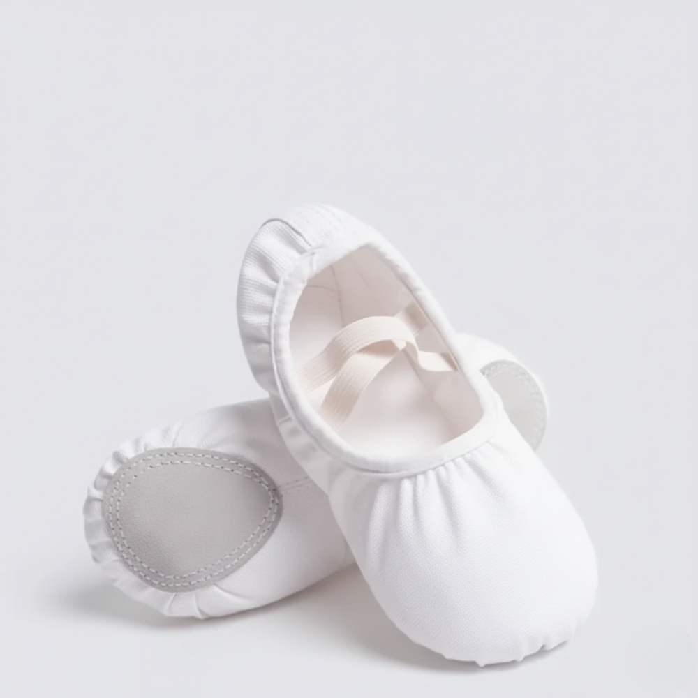Girls Soft Ballet Shoes With Cushioned Insole