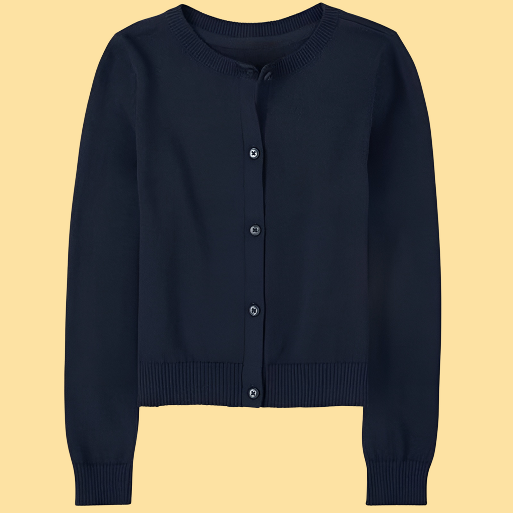 Girls Basic Cardigan