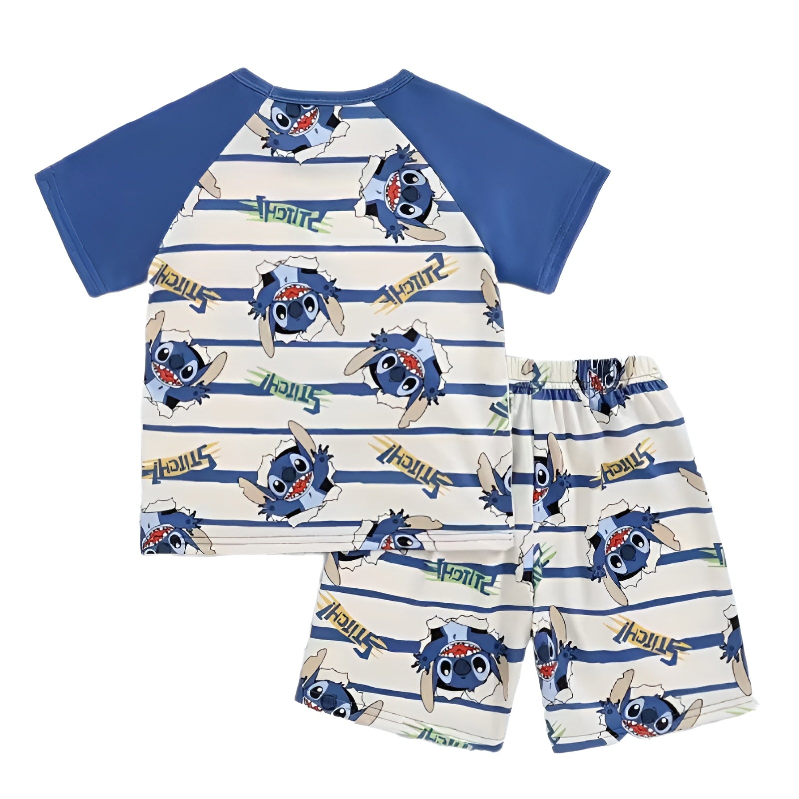 Boys Stitch Cartoon Design Pajama Set