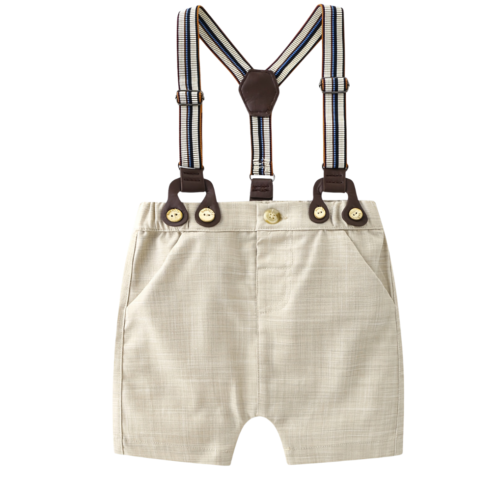Baby Boys 2 Piece Summer Shirt And Shorts Outfit Set