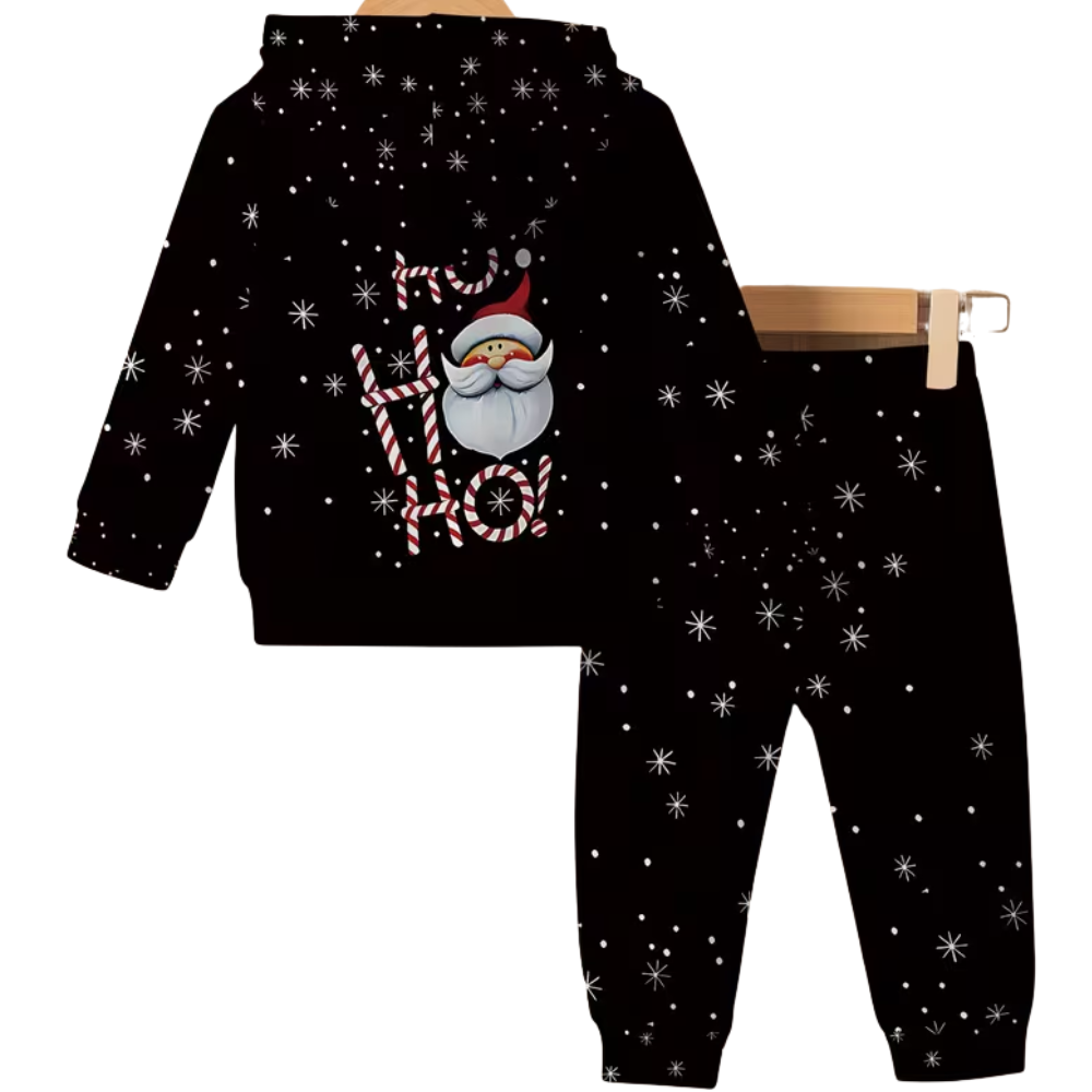 Boys Christmas Themed Hoodie Pants Set