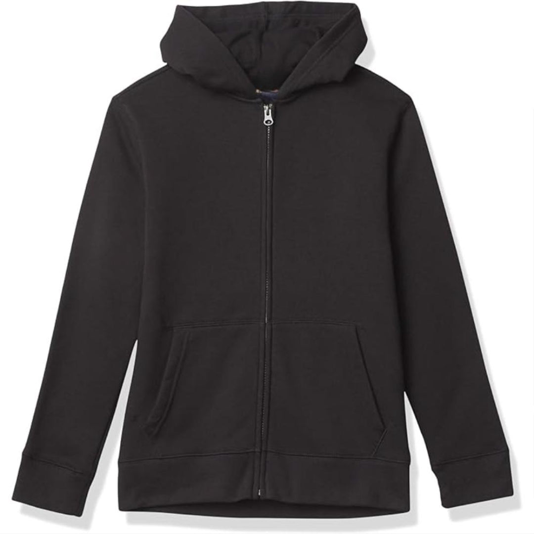 Long Sleeve Hooded Full Zip Front Sweatshirt