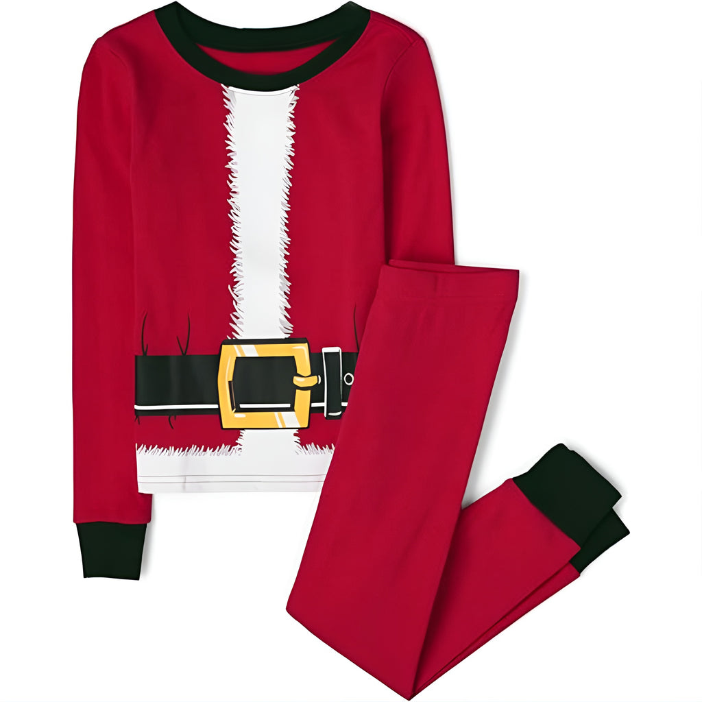 Holiday Print Two Piece Pajama Set