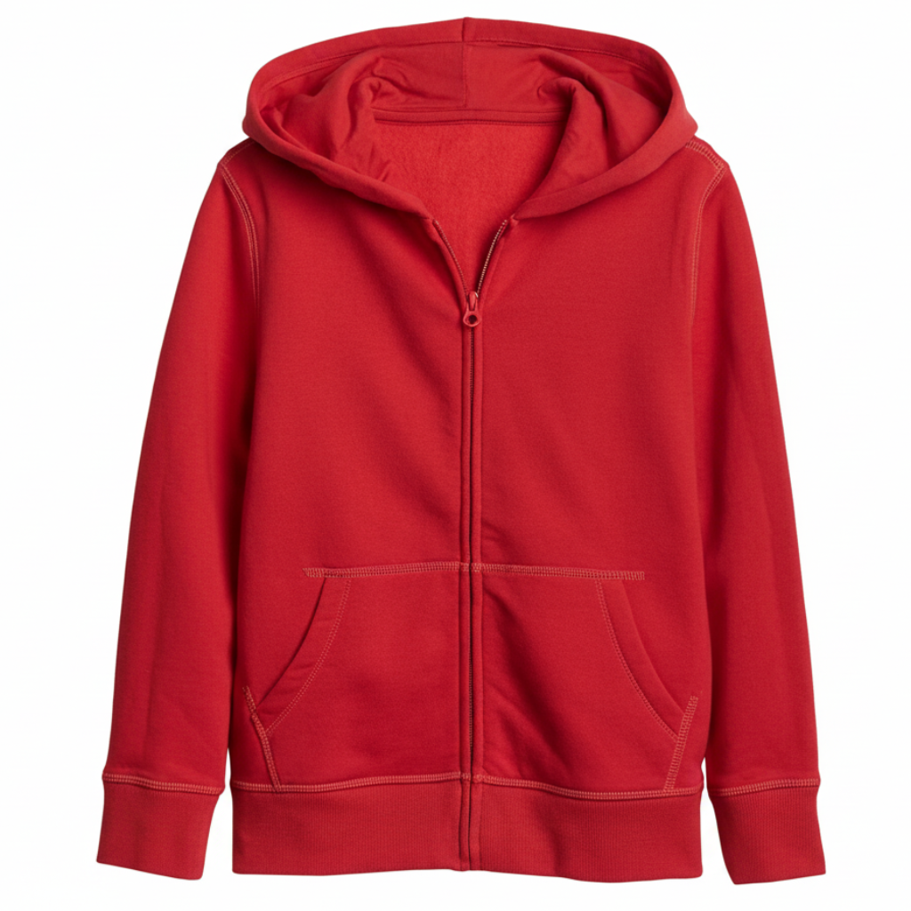 Boys Full Zip Hooded Sweatshirt