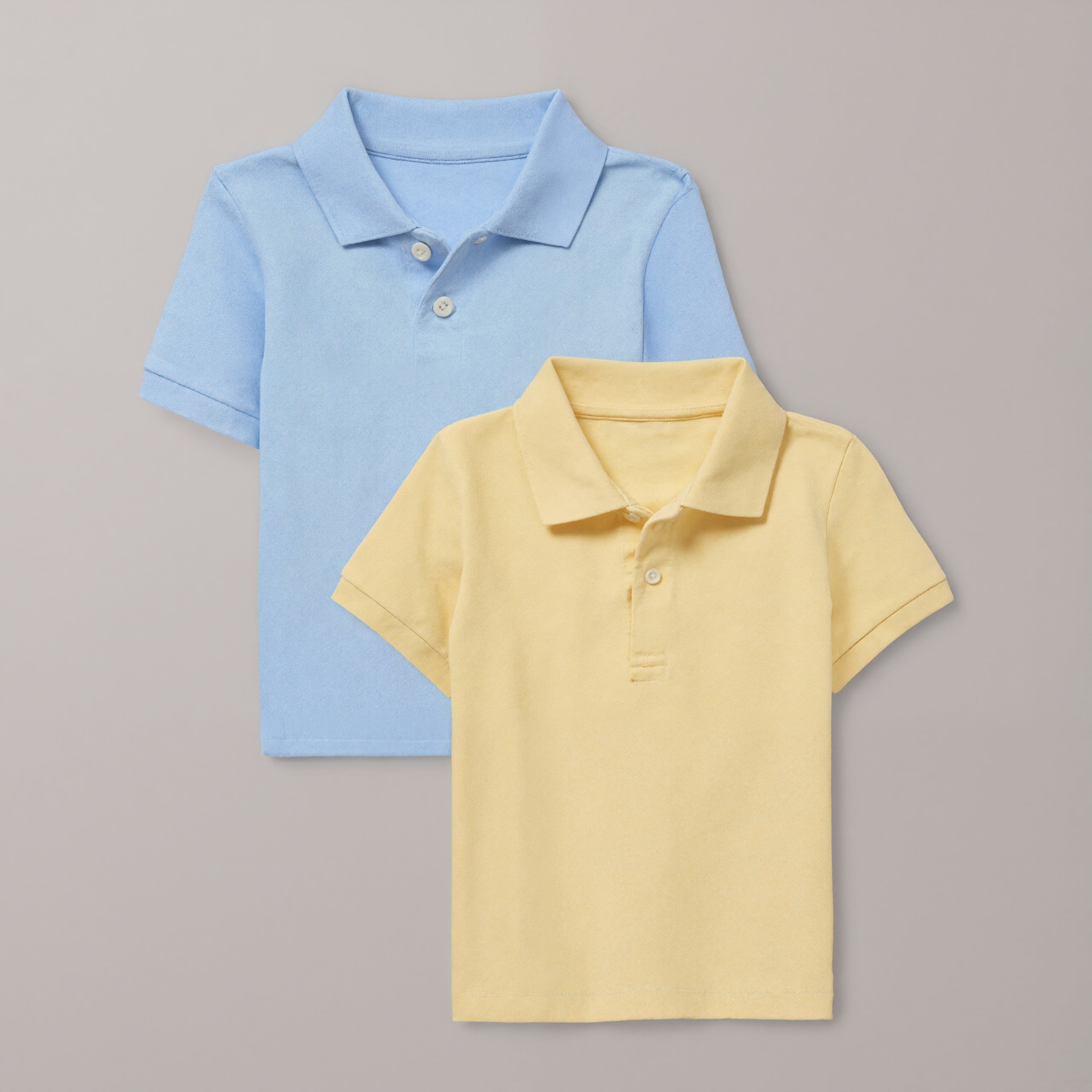 Pack Of 2 Baby And Toddler Boys Short Sleeve Polo Shirt