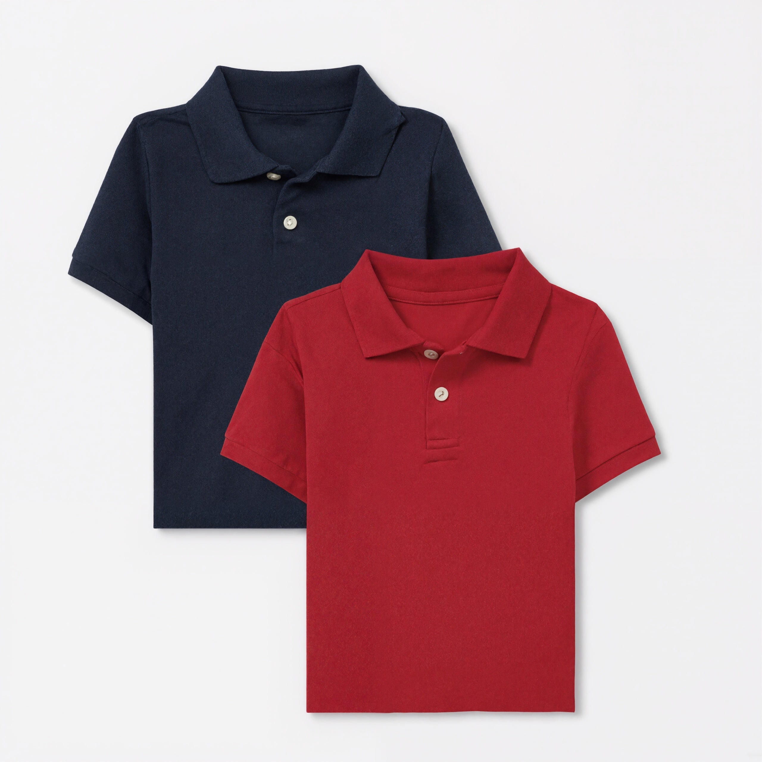 Pack Of 2 Baby And Toddler Soft Pique Polo T Shirt