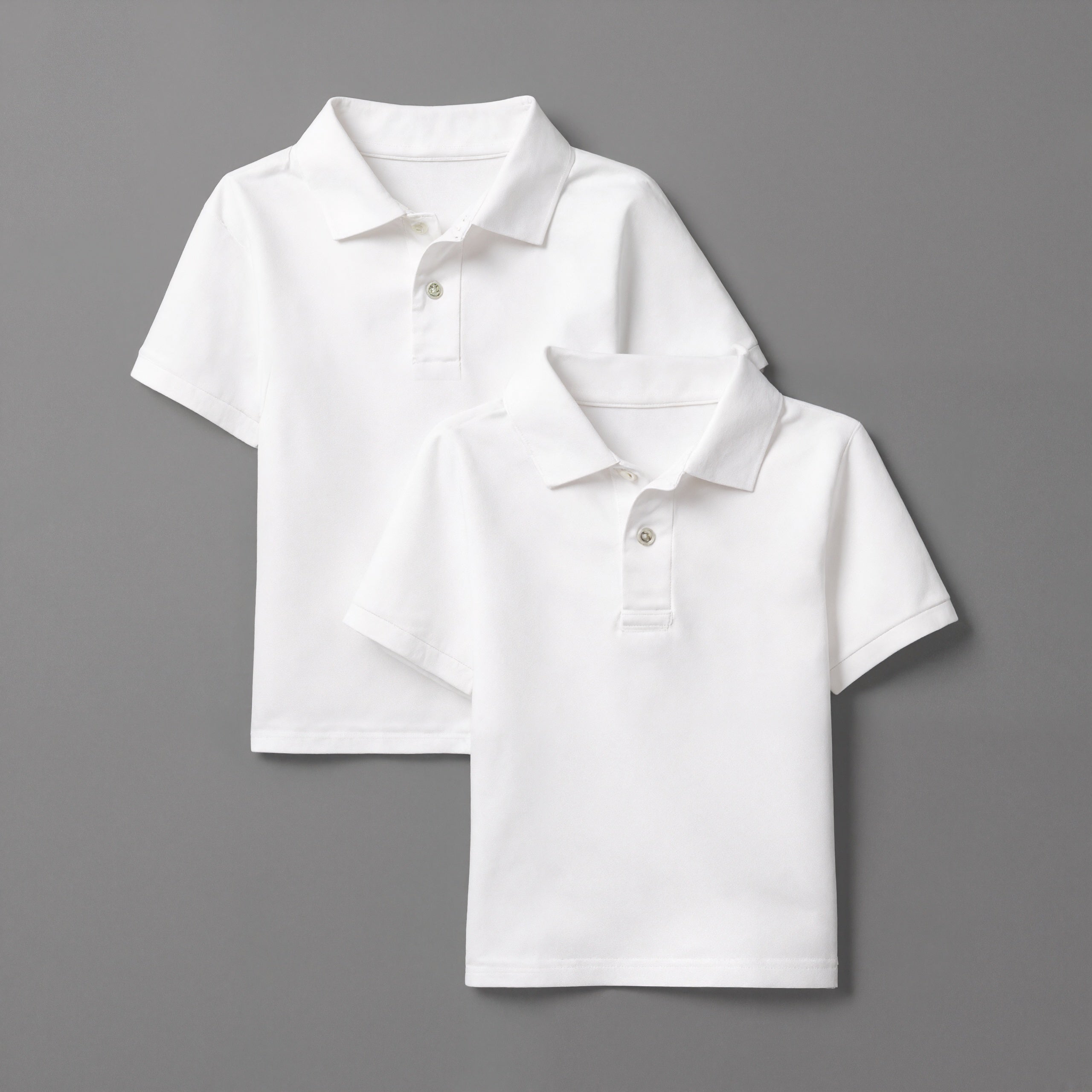 Pack Of 2 Baby And Toddler Boys Short Sleeve Polo Shirt