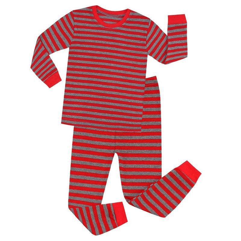 Striped Cotton Pajama Set