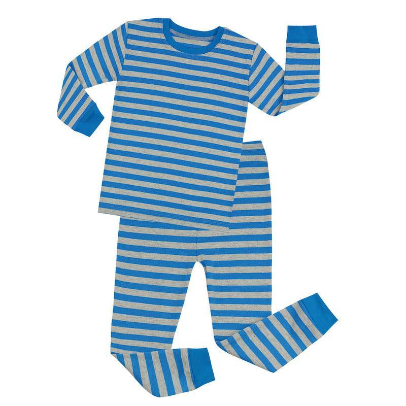 Striped Cotton Pajama Set