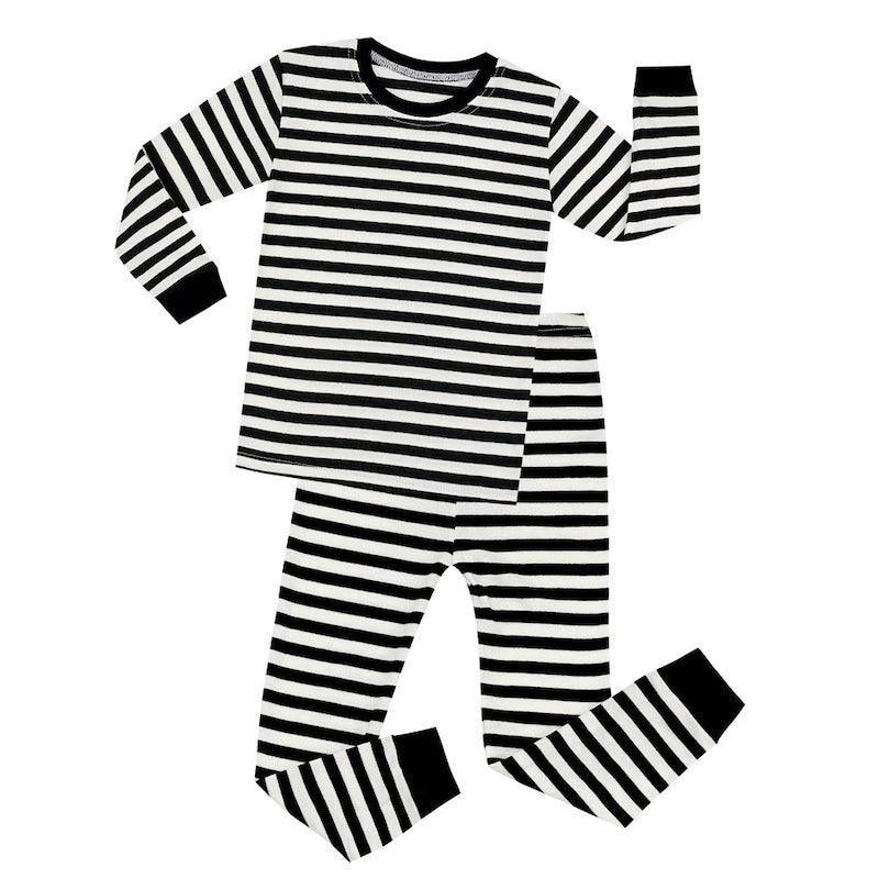 Striped Cotton Pajama Set