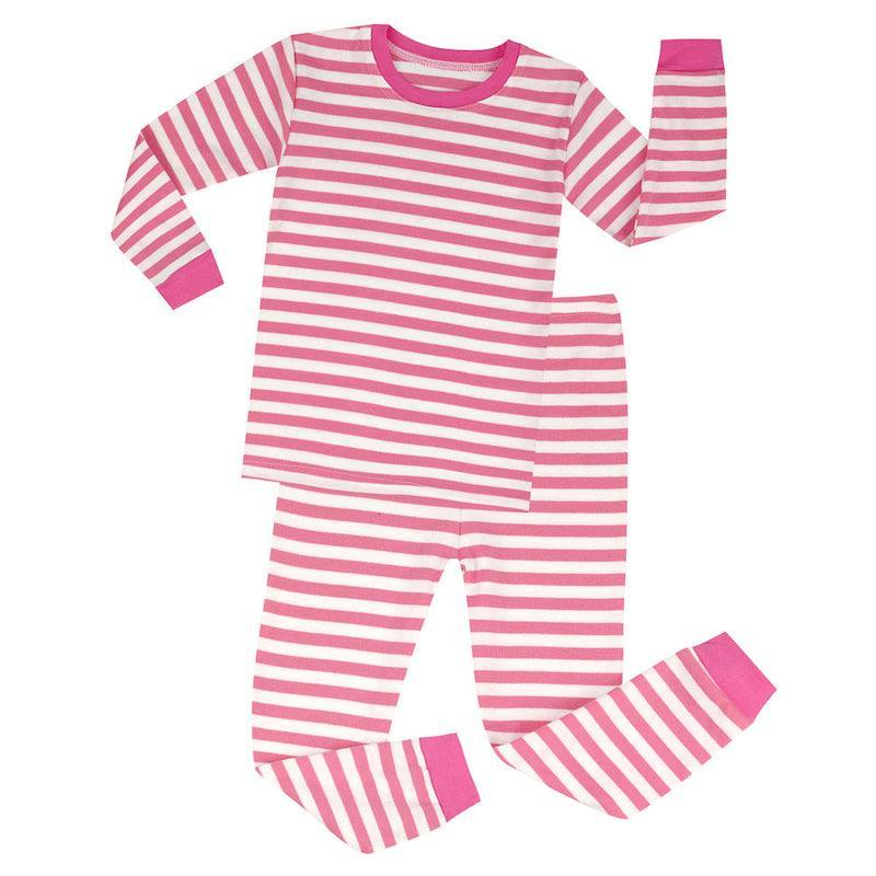 Striped Cotton Pajama Set