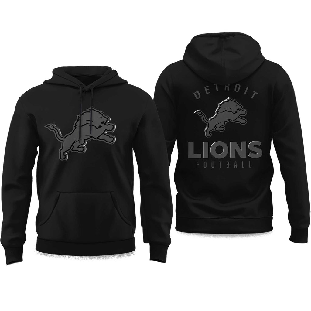 Detroit Lions Back In Tone Pullover Kids Hoodie