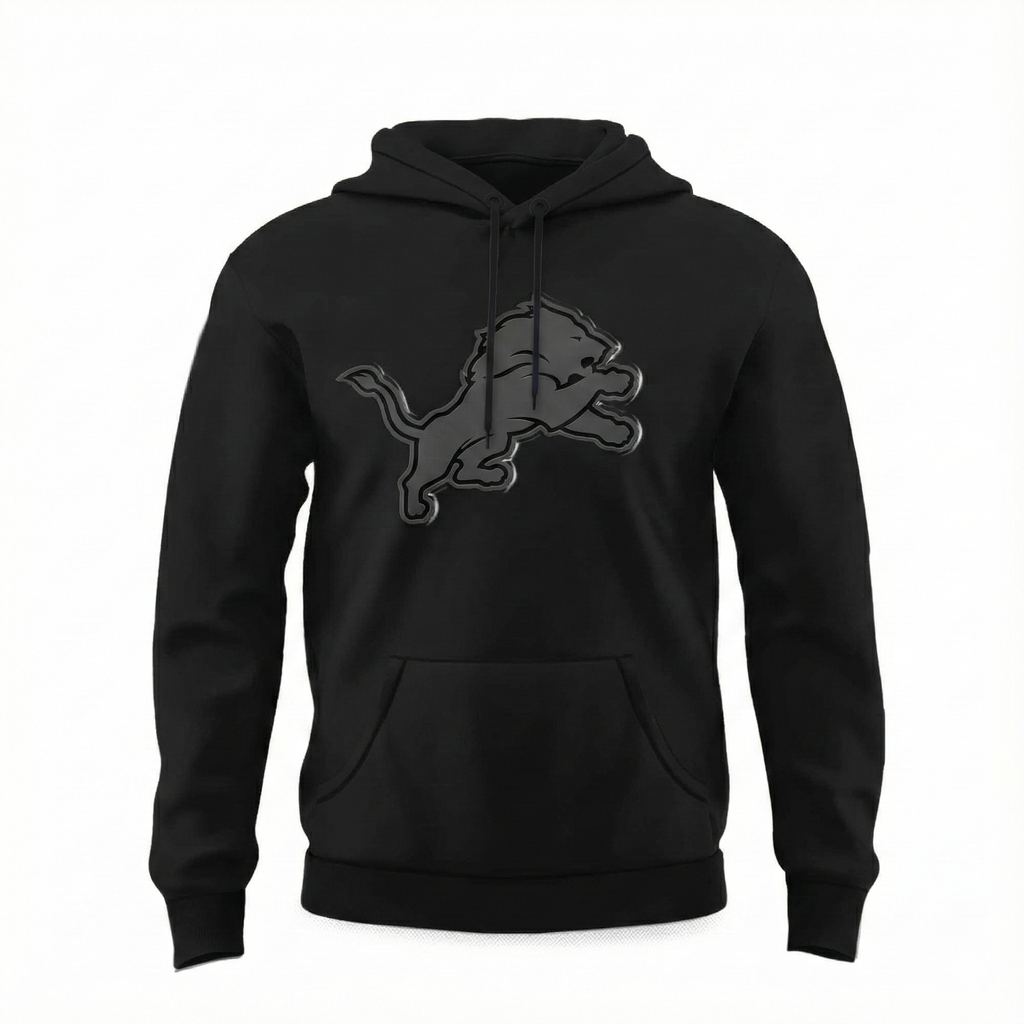 Detroit Lions Back In Tone Pullover Kids Hoodie