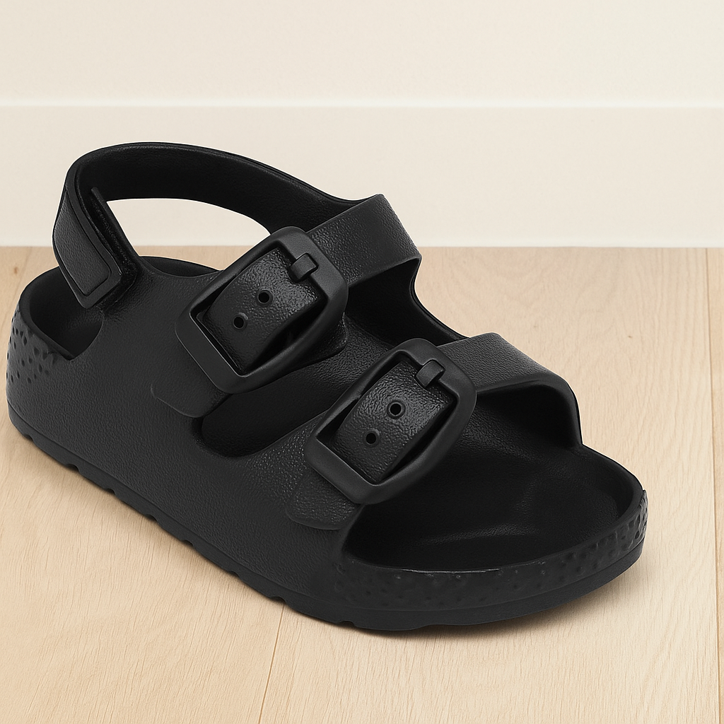 Toddler Double Buckle Sandals Adjustable Strap
