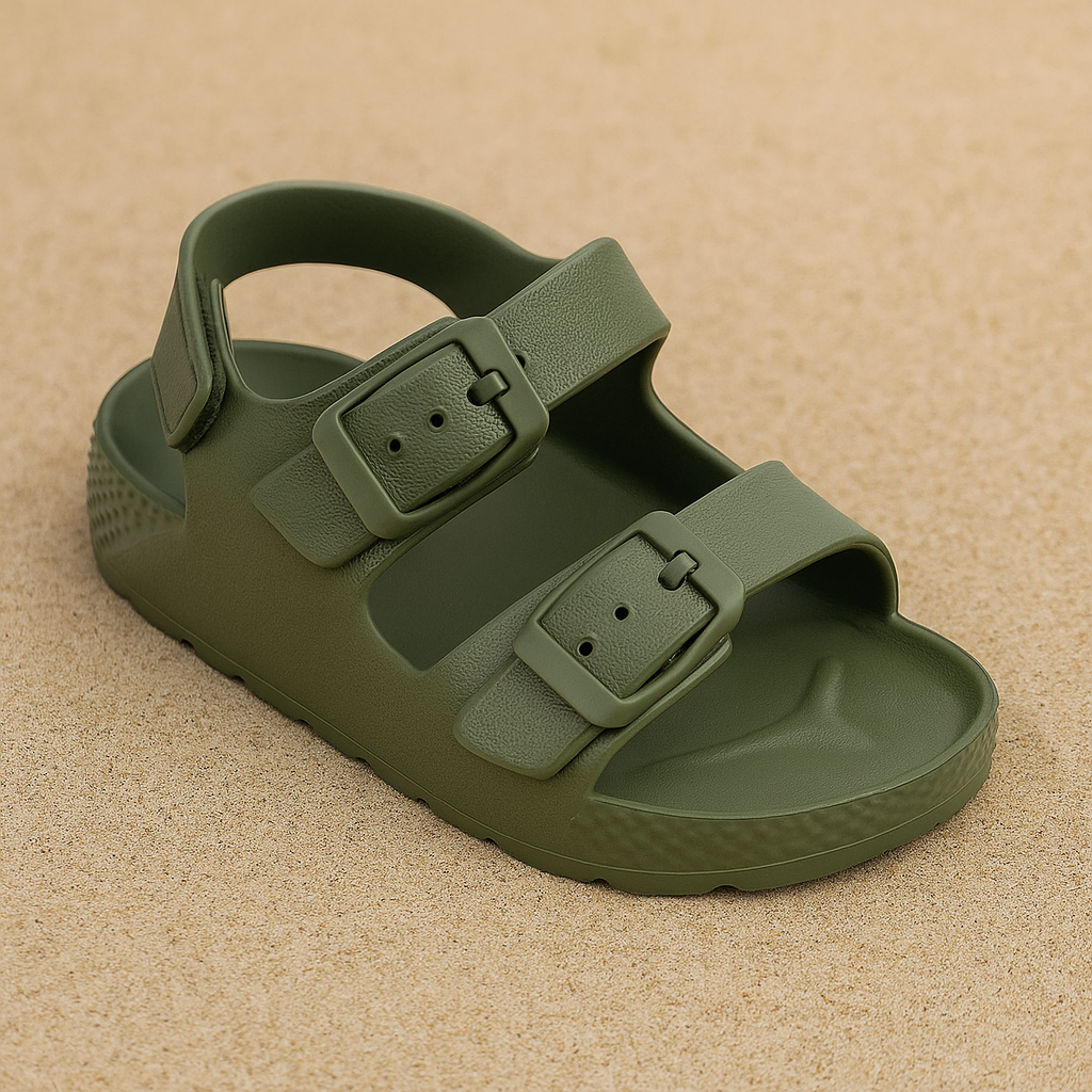 Toddler Double Buckle Sandals Adjustable Strap